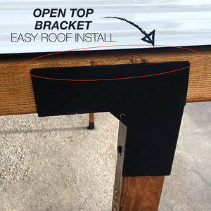 العريشة قوس الثقيلة أسود مجموعة قوس العريشة في الهواء الطلق حديقة شرفة مجموعة العريشة المعدنية - Product Image 4