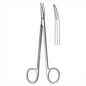 Tijeras Quirúrgicas Curvas Reynolds de 14 cm (5-1/2 Pulgadas) para Corte de Precisión y Procedimientos Médicos Generales - Product Image 1