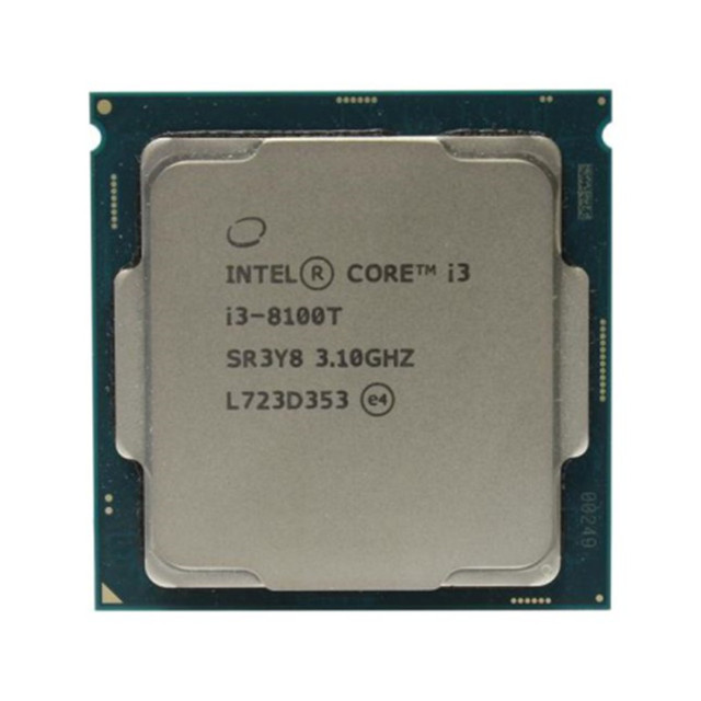 FOR PULL Clean Used Intel CPU processor I3-8100 SR3N5  8th Gen CPU 3.6GHz Quad-Core with 65 TDP