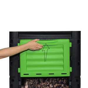 Composteur de jardin en plastique pas cher, directement de l'usine, pour l'extérieur - Product Image 5