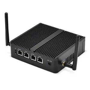 Firewall VPN Network Security Mini Pc Celero J1900 Atom E3827 Micro Appliance Router Pc AES-NI 4*I211AT Gigabit Nic Computadoras