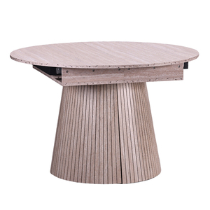 <span class=keywords><strong>Tavolo</strong></span> da Pranzo Rotondo <span class=keywords><strong>Allungabile</strong></span> di Lusso in Stile Cinese in MDF per Ristoranti Commerciali, Grande, per <span class=keywords><strong>4</strong></span>-8 Persone, <span class=keywords><strong>con</strong></span> 6 <span class=keywords><strong>Sedie</strong></span> Moderne - Campione Gratuito - Product Image 2