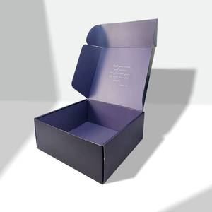 Caja de embalaje rígida plegable magnética personalizada, con revestimiento UV en relieve, papel artístico reciclable, cartón duro, adecuada para el - Product Image 1