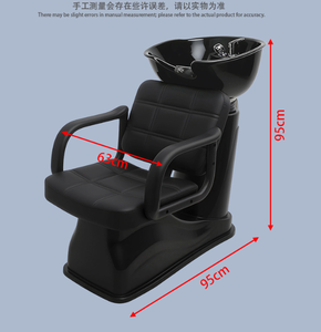 Modern Design Salon Furniture <b>Synthetic</b> <b>Leather</b> Standing Shampoo Chair with Massage Features for Beauty Barber Gym Use - Product Image 6