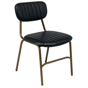 Chaise de comptoir de restaurant d'extérieur TUQ de style moderne avec coussin moelleux, assise de 43 cm de large, idéale pour <span class=keywords><strong>brasserie</strong></span> et salle à manger - Product Image 3