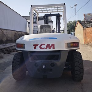 Montacargas Usado <span class=keywords><strong>TCM</strong></span> FD70 Blanco de 3t, 5t, 10t, 15t, 20t, <span class=keywords><strong>25t</strong></span>, 30t, de Alta Calidad, en Buen Estado, de Segunda Mano, 7 Toneladas - Product Image 2