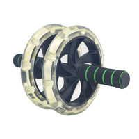 16.5cm lisse Ab roue rouleau exercice roue abdominale équipement d'entraînement à domicile Rouleau rouleau abdominal entraînement Fitness Portable