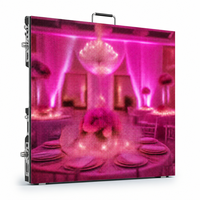 Pantalla LED de Alquiler para Interiores P2.9, Gabinete Ligero de Bloqueo Rápido, Pantalla LED a Todo Color para Hoteles, Banquetes y Celebraciones
