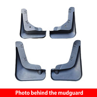 Garde-boue pour Mitsubishi Outlander 23-UP, matériau PP/TPE souple et résistant au gel, protection contre les éclaboussures, garde-boue avant et arrière