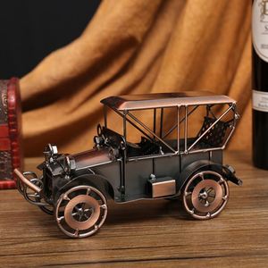 Ornements de Voitures Métalliques Vintage, Modèles de Véhicules Anciens Créatifs en Diecast, Artisanat pour la Décoration de Bureau à Domicile - Product Image 2
