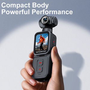 Cámara de Bolsillo Portátil con Video 5K, Estabilización de Gimbal, Seguimiento Facial por WIFI, Lente Giratoria, Pantalla Táctil para Deportes de Acción - Product Image 5