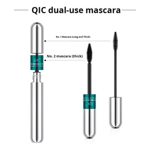 Pour crème minérale à double effet apprêt pour cils épaississement curling allongement sans bavure deux en un étanche pour - Product Image 2