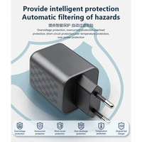 Chargeur rapide universel de haute qualité avec prise EU 30W PD 3.0 QC3.0 USB A+C double port pour téléphone portable et ordinateur portable