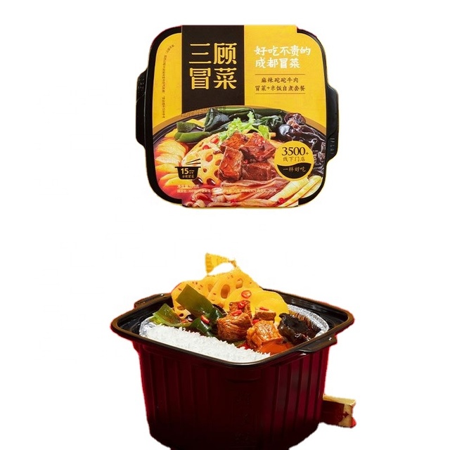 Factory Direct Box-packed Halal Self Heating Meals Food