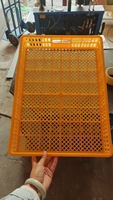 Pièces détachées d'incubateur : Panier d'éclosion jaune intégré pour l'élevage de poulets, canards, oies, pigeons, cailles