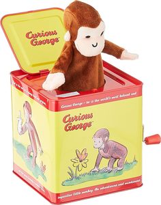 Gato clásico colorido y duradero en la caja <span class=keywords><strong>Juguete</strong></span> musical de hojalata para niños con Peluche de bufón tonto relleno de algodón PP - Product Image 1