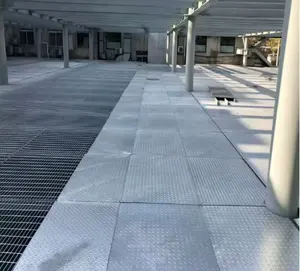 Industry Building Material Galvanized Steel Grating Floor For Walkway Platform