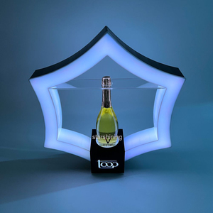 OEM recargable logotipo personalizado marca Champagne Glorifier VIP pantalla intermitente <span class=keywords><strong>LED</strong></span> botella presentador para club nocturno salón Bar - Product Image 4