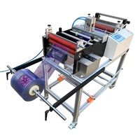 Machine de découpe industrielle de rouleaux en feuilles pour papier/film PVC/tissu non tissé avec fonction de perforation