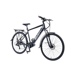 Bicicleta Eléctrica China de 250W, 700c, con Neumáticos Anchos, Motor Central, 36V, para Mujer, Venta al Por Mayor - Product Image 3