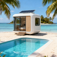 Module préfabriqué mobile : Petite maison compacte et élégante pour toutes les localisations
