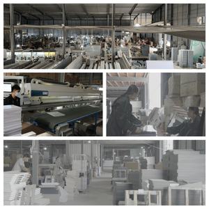 <span class=keywords><strong>Meuble</strong></span>-<span class=keywords><strong>Lavabo</strong></span> de Salle de Bain Mural en Aluminium Alvéolé avec Vasque en Céramique, Miroir Intelligent à LED et Évier Étanche - Product Image 4