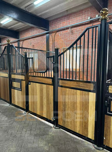 Tùy chỉnh seepoem <span class=keywords><strong>3</strong></span>*3m Hot Bán ngựa Barn Cưỡi Ngựa Ngựa Tiêu Chuẩn ngựa ổn định gian hàng ngựa Barn ổn định với mái nhà - Product Image 2