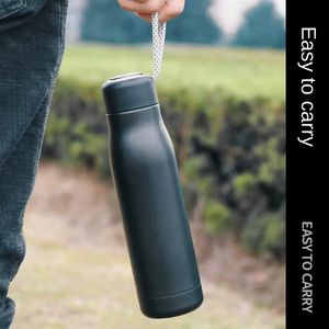 550ml Stainless Steel Double Wall Vacuum Insulated Shaker <b>Cup</b> for Fitness Gym 6-12 Hours Thermal Performance Tumblers - Product Image 2