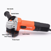 Outils électriques HARDEN TOOLS, outils professionnels, 11000 tr/min, 900 W, meuleuse d'angle électrique de 125 mm, 781036