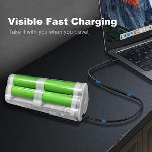 Geilienergy 148W * 2 trong suốt Shell ngân hàng điện với thời gian thực hiển thị điện nhanh sạc CCC chứng nhận cho máy tính xách tay & bay không người lái - Product Image 5