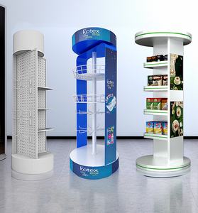 Logo personalizzato scaffali di articoli del supermercato negozio di <span class=keywords><strong>mobili</strong></span> minimarket scaffali con <span class=keywords><strong>tampone</strong></span> rotante per collare per cani espositore - Product Image 3