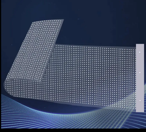 P8 High Transparency Self Adhesive Flexible LED Screen Crystal <b>Film</b> on Glass Crystal <b>Film</b> Screen LED Screen Crystal <b>Film</b> Screen - Product Image 4
