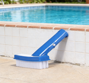 Brosse légère pour <span class=keywords><strong>piscine</strong></span> de 5 pouces, mini-brosse manuelle ou à connecter à un manche pour les marches et les coins - Product Image 6