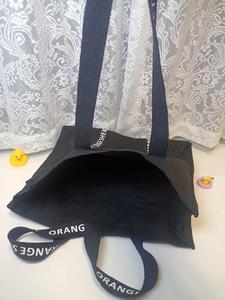 Sac fourre-tout en coton 100% personnalisé pour les clients de la mode, sac en toile avec vos designs - Product Image 4