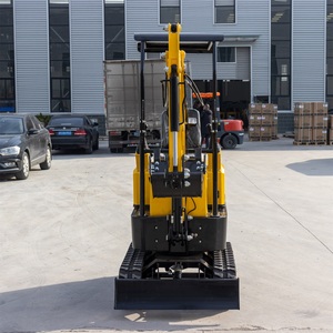 Mini-excavatrice légère populaire de 1 tonne avec bras de creusement et pompe hydraulique Koop, livraison gratuite, garantie 1 an, pour le creusement de fondations de terrasses - Product Image 2