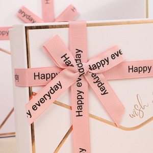 Caja de Regalo de Lujo Estilo Sobre, Caja de Empaque para Regalos Cosméticos con Listón, Caja de Regalo para Joyería, Cuidado de la Piel, Bodas, Día de la Madre, Cumpleaños - Product Image 4