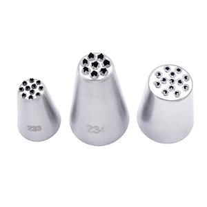 مجموعة أدوات تزيين الكب كيك بالجملة من Homesun، فوهات تزيين من الفولاذ المقاوم للصدأ وكيس معجنات، مجموعة أدوات خبز للبيع بالجملة - Product Image 2