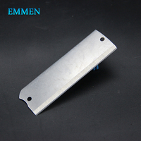 Couteau de coupe en acier inoxydable et acier blanc de forme personnalisée couteau alimentaire à dents longues lames industrielles