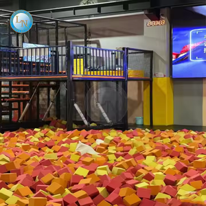 LINO Trampoline de style commercial le plus populaire, équipement de jeu souple pour enfants, aire de jeux intérieure, parc de jeux - Product Image 6