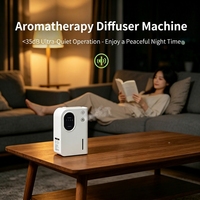 Diffuseur d'arômes sans eau 160 ml, à poser ou mural, double usage, avec minuterie, pour maison et hôtel