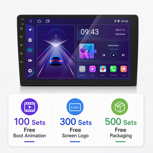 ออกแบบ OEM ฟรี เครื่องเล่นวิทยุติดรถยนต์แบบ Double Din ขนาด 7 9 10 นิ้ว รองรับเพลง วิดีโอ พร้อมระบบนำทาง GPS WiFi ระบบ Android หน่วยความจำ 1G 16G - Product Image 1