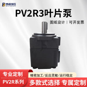 ปั๊มไฮดรอลิกแบบใบพัด PV2R3 แบบปริมาตรคงที่ ความดันสูงสุด 17.5 MPa สำหรับระบบโรงไฟฟ้าและเครื่องจักรก่อสร้าง - Product Image 4