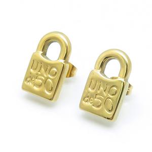 <span class=keywords><strong>U</strong></span> <span class=keywords><strong>De</strong></span> <span class=keywords><strong>50</strong></span> Espagnol <span class=keywords><strong>N</strong></span> <span class=keywords><strong>O</strong></span> Bijoux Carré Conception Boucle D'oreille Goujons Femmes En Acier Inoxydable Joyeria Offre Spéciale Top Qualité Bijoux Unisexe - Product Image 3