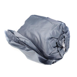 Housse de yacht de 20 à 22 pieds, grise, en forme de V, 600D, imperméable et anti-poussière, en polyester et PVC durables - Product Image 2