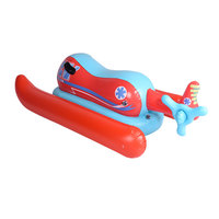 Flotteur de piscine personnalisé rouge, jouets gonflables pour enfants, flotteurs de plage