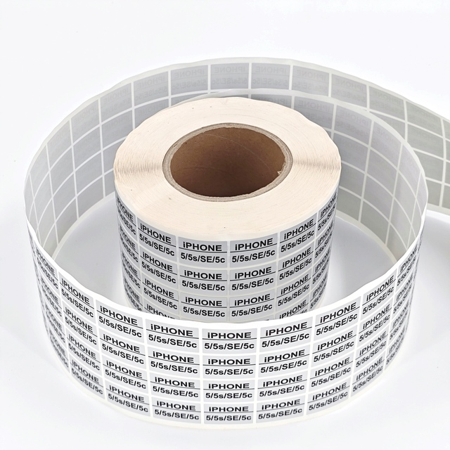 Tamper Evident Void Label Roll Security Seal for Laptop Returns Exchange Genuine Original Warranty Holographic Sticker