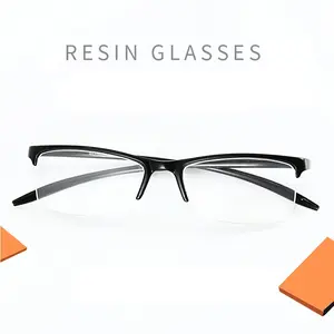 <span class=keywords><strong>Gafas</strong></span> de lectura de media llanta, lupa para mujeres y hombres, lentes ligeros para <span class=keywords><strong>presbicia</strong></span>, <span class=keywords><strong>gafas</strong></span> transparentes + 1,0 1,25 1,5 1,75 2,0 2,5 a 2,75 - Product Image 4
