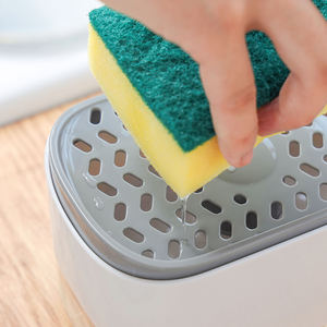 Nuovo Stile Dispenser per Detersivo <span class=keywords><strong>Liquido</strong></span> <span class=keywords><strong>da</strong></span> <span class=keywords><strong>Cucina</strong></span> con Portaspugna - Product Image 6