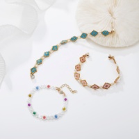 Bracelet bohème ajustable fait main en perles Miyuki colorées pour femme - Vente en gros (1 pièce)