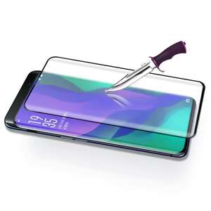 Cạnh Keo Điện Thoại Di Động Uốn Điện Thoại Tempered Glass Nhà Máy 9H 3D Full Bìa Bảo Vệ Màn Hình Cho 0PP0 HD Bảo Vệ Màn Hình Phim - Product Image 4